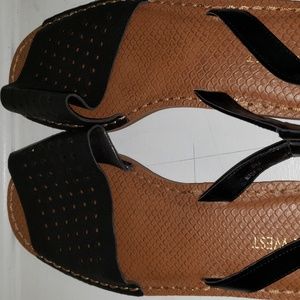 Nine West Black Sandals